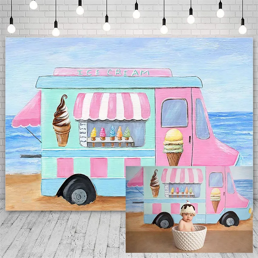 Avezano Backdrops Happy Birthday Party Baby Shower Ice Cream Shop Decoration Child Love Photography Backgrounds For Photo Studio
Avezano Backdrops Happy Birthday Party Baby Shower Ice Cream Shop Decoration Child Love Photography Backgrounds For Photo Studio