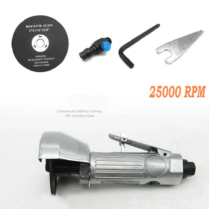 3 Inch High Speed Pneumatic Cutting Machine Mini Grinding Wheel Cutter Pneumatic Cutting Tools 25000RPM
3 Inch High Speed Pneumatic Cutting Machine Mini Grinding Wheel Cutter Pneumatic Cutting Tools 25000RPM
