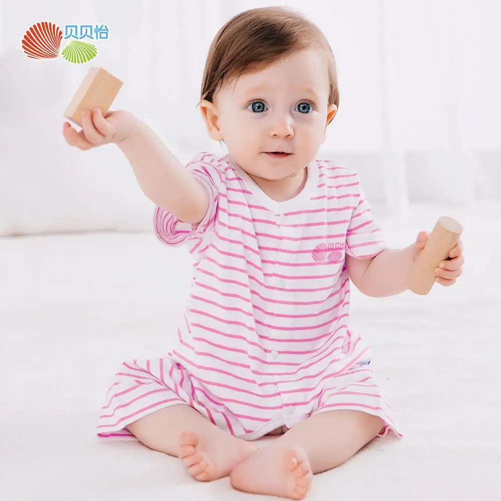Новое поступление, детские летние комбинезоны Bornbay в полоску, 100% хлопок, Одежда для новорожденных, мягкая Летняя женская одежда с коротким р...
Новое поступление, детские летние комбинезоны Bornbay в полоску, 100% хлопок, Одежда для новорожденных, мягкая Летняя женская одежда с коротким р...