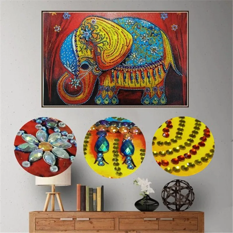 elephant Special Shaped Diamond Painting DIY craft 5D Partial Drill Cross Stitch Kits Rhinestone Arts
elephant Special Shaped Diamond Painting DIY craft 5D Partial Drill Cross Stitch Kits Rhinestone Arts