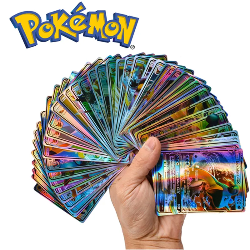 

Hot Pokemon Genuine French Gold Flash Card Children's Battle Trading Game Card Pokémon Animation Peripheral Toy Birthday Gift