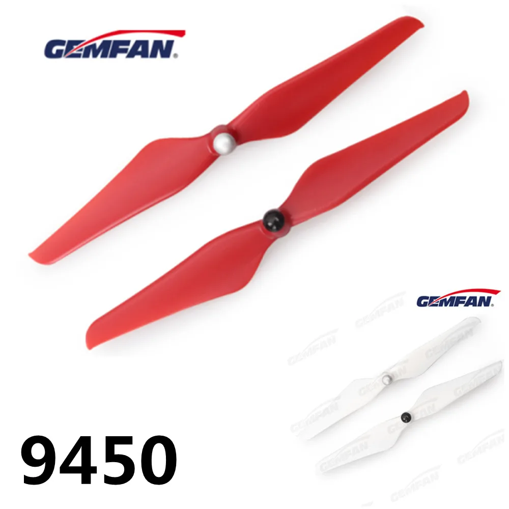 1Pair Gemfan 9.4X5 inch 9450 CW CCW self-tightening ABS 2-blade Propeller Self Lock Propeller For RC MultirotorFPV Drone
1Pair Gemfan 9.4X5 inch 9450 CW CCW self-tightening ABS 2-blade Propeller Self Lock Propeller For RC MultirotorFPV Drone
