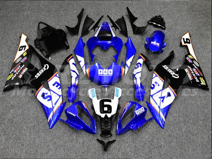 New ABS Whole Fairings Kits Fit For Yamaha YZF-R6 R6 08 2008 2009 2010 2011 2012 2013 2014 2015 2016 Bodywork set 6
New ABS Whole Fairings Kits Fit For Yamaha YZF-R6 R6 08 2008 2009 2010 2011 2012 2013 2014 2015 2016 Bodywork set 6