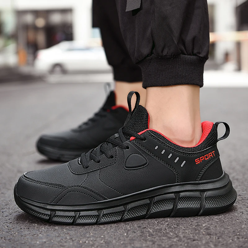 Men Casual Shoes Light Leather Sneakers Classical Running Shoes Men Comfort Outdoor Breathable Flats Jogging Sport Shoes
Men Casual Shoes Light Leather Sneakers Classical Running Shoes Men Comfort Outdoor Breathable Flats Jogging Sport Shoes