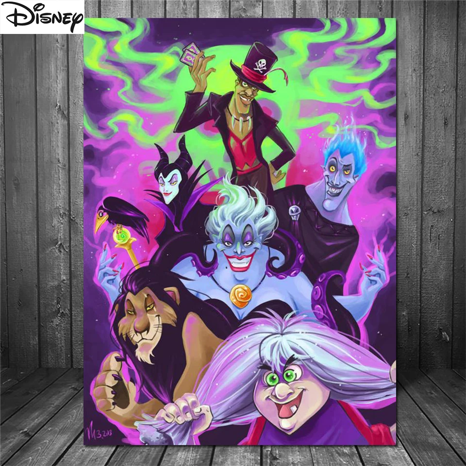 Disney Villains Diamond Painting Kit Full Diamond Embroidery Mosaic Picture Rhinestones DIY Cross Stitch Set Cartoon Decor Home
Disney Villains Diamond Painting Kit Full Diamond Embroidery Mosaic Picture Rhinestones DIY Cross Stitch Set Cartoon Decor Home