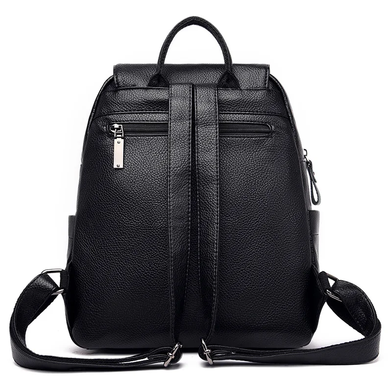 2021 Winter New Women Soft Leather Backpacks Large Capacity School Bags for Teenage Girls Travel Backpack Fashion Women Backpack
2021 Winter New Women Soft Leather Backpacks Large Capacity School Bags for Teenage Girls Travel Backpack Fashion Women Backpack