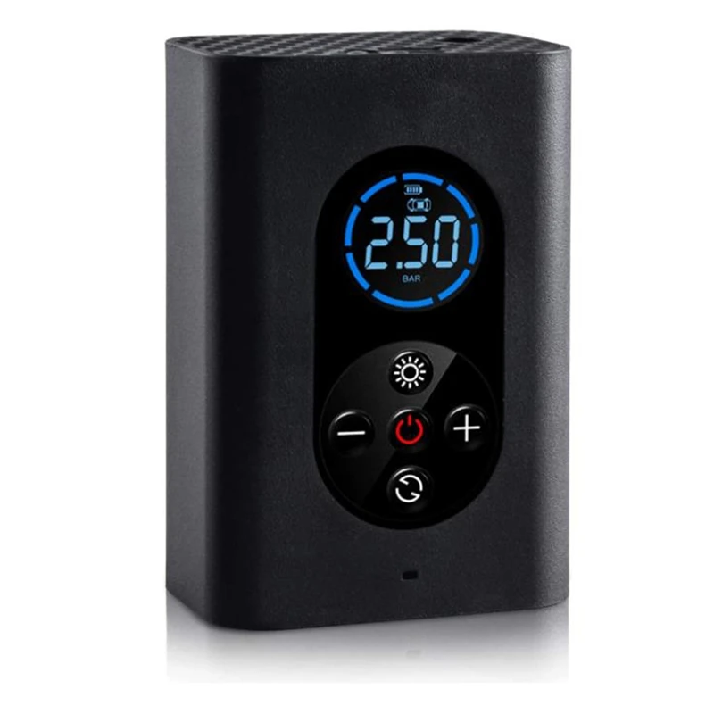 Portable Tire Inflator Electric Bike Pump Tire Pump Handheld Air Pump Compressor,With LCD Display Emergency LED Light
Portable Tire Inflator Electric Bike Pump Tire Pump Handheld Air Pump Compressor,With LCD Display Emergency LED Light