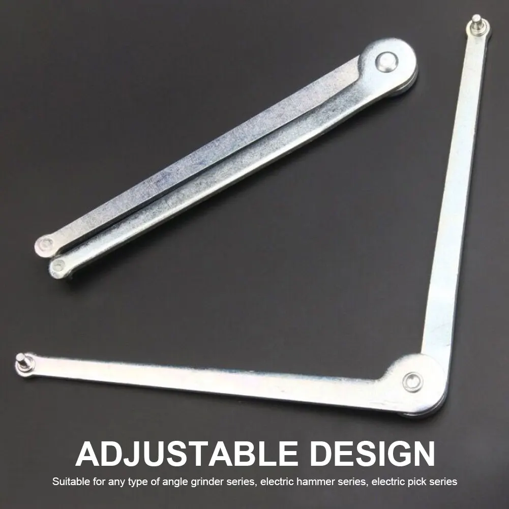 100/125/150 180mm Adjustable Angle Grinder Wrench Adjustable Spanner for Angle Grinder Changing or Replacing Back Angle Grinders
100/125/150 180mm Adjustable Angle Grinder Wrench Adjustable Spanner for Angle Grinder Changing or Replacing Back Angle Grinders