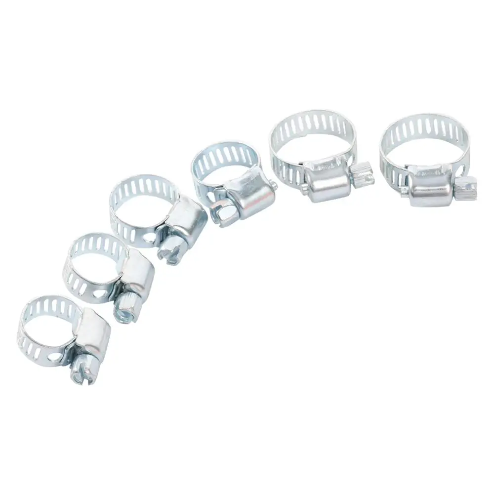 5 Pcs Iron Drive Hose Clamp 1/2" 5/8" 3/4" Pipe Connection Fastening Clips Adjustable Tube Line Fixed Fasterner Buckles
5 Pcs Iron Drive Hose Clamp 1/2" 5/8" 3/4" Pipe Connection Fastening Clips Adjustable Tube Line Fixed Fasterner Buckles