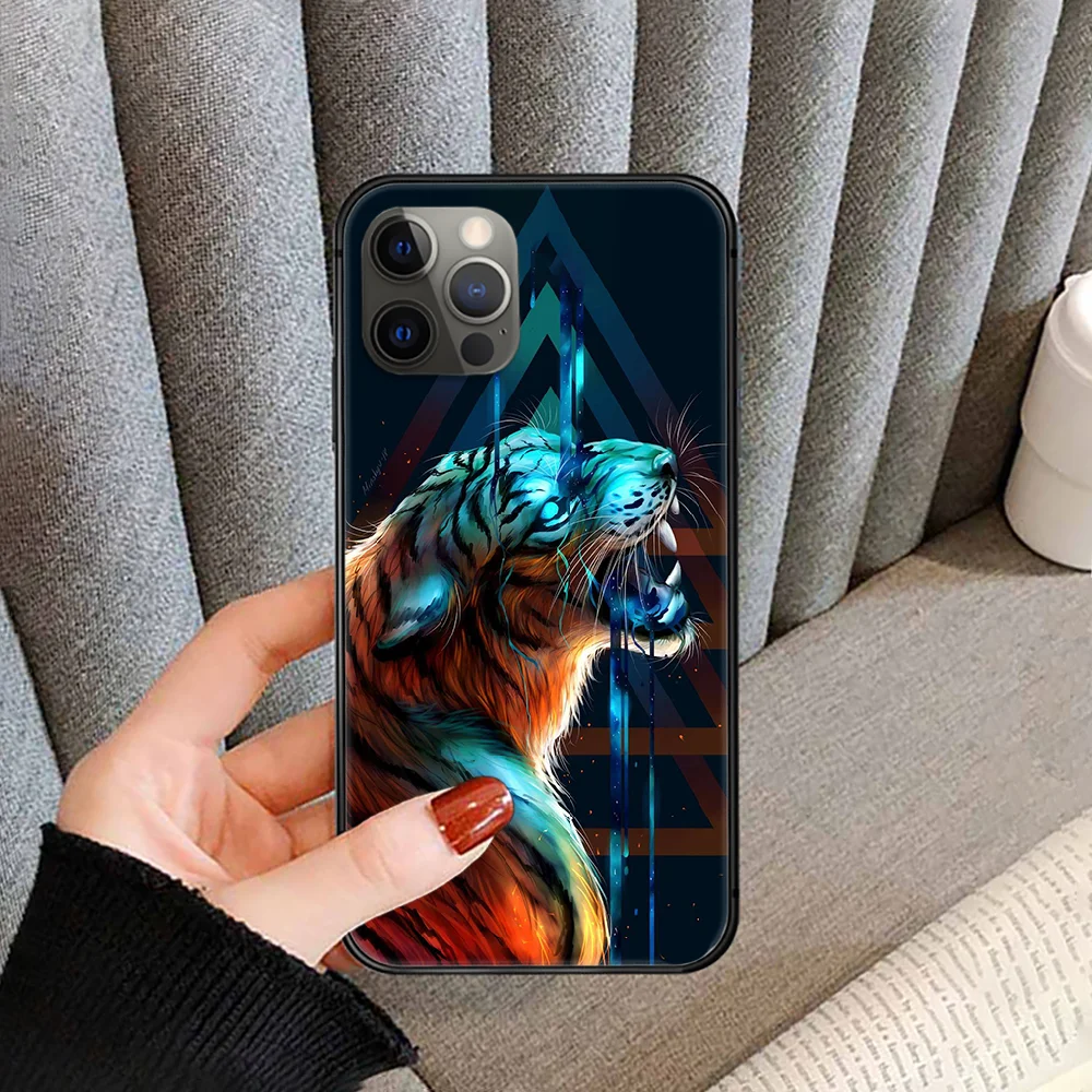 Animal Tiger Phone Case Cover For Iphone 5 5S 6 6S PLUS 7 8 11 12 Mini X XR XS PRO SE 2020 MAX black Back Luxury Hoesjes
Animal Tiger Phone Case Cover For Iphone 5 5S 6 6S PLUS 7 8 11 12 Mini X XR XS PRO SE 2020 MAX black Back Luxury Hoesjes