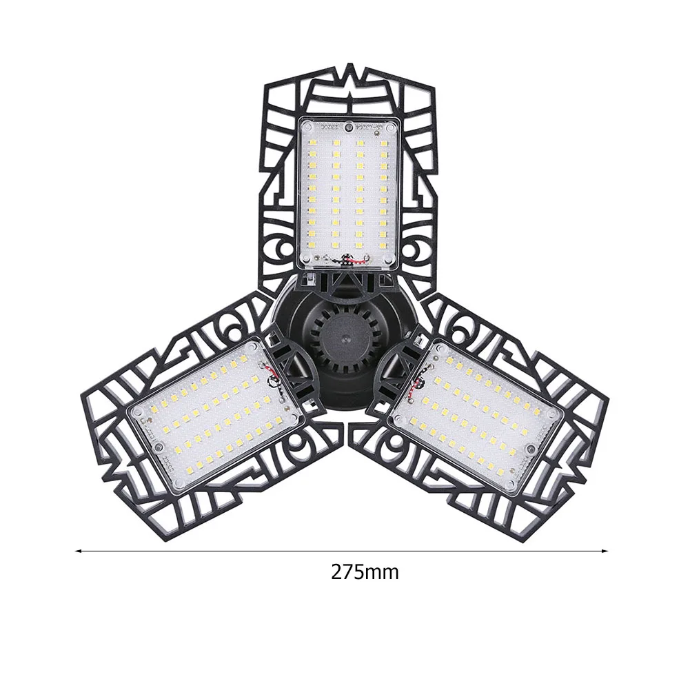 AC 85-265V Folding Lamp E27 Deformable LED Light for Warehouse Workshop Garage Fan Shape Industrial Lighting
AC 85-265V Folding Lamp E27 Deformable LED Light for Warehouse Workshop Garage Fan Shape Industrial Lighting