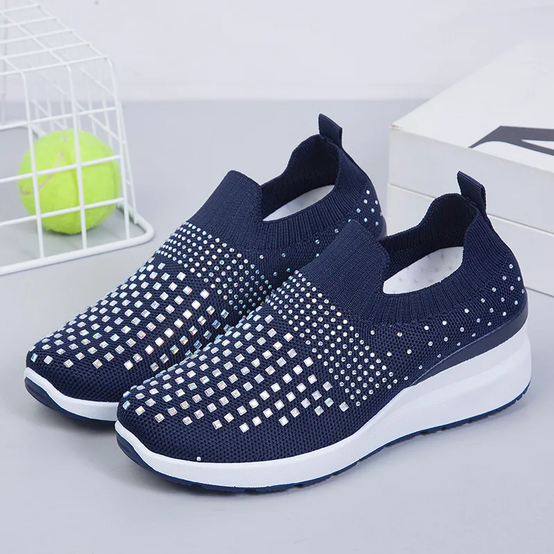 Flying Woven Women's Shoes Fashion Casual Shoes Vulcanize Breathable Mesh Shoes Shoes Soft Comfortable Walking Shoes 
Flying Woven Women's Shoes Fashion Casual Shoes Vulcanize Breathable Mesh Shoes Shoes Soft Comfortable Walking Shoes