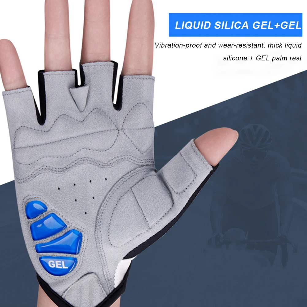 Bicycle Gloves Half Finger Outdoor Sports Gloves for Men Women Padded Shockproof Breathable MTB Road Bike Gloves Accessories
Bicycle Gloves Half Finger Outdoor Sports Gloves for Men Women Padded Shockproof Breathable MTB Road Bike Gloves Accessories