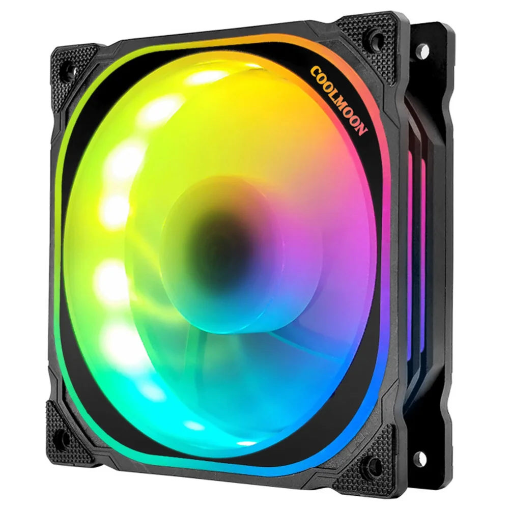 1Set 3Pcs 12cm RGB LED Computer Cooling Fan with 1set Standard Controller Colorful LED PC Cooling Fan (Style 1)
1Set 3Pcs 12cm RGB LED Computer Cooling Fan with 1set Standard Controller Colorful LED PC Cooling Fan (Style 1)