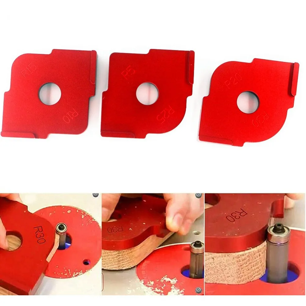 3pcs Woodworking Trimming Radius Jig Router Aluminium Alloy Radius Corners Quick Positioning Mold Router Power Tools
3pcs Woodworking Trimming Radius Jig Router Aluminium Alloy Radius Corners Quick Positioning Mold Router Power Tools