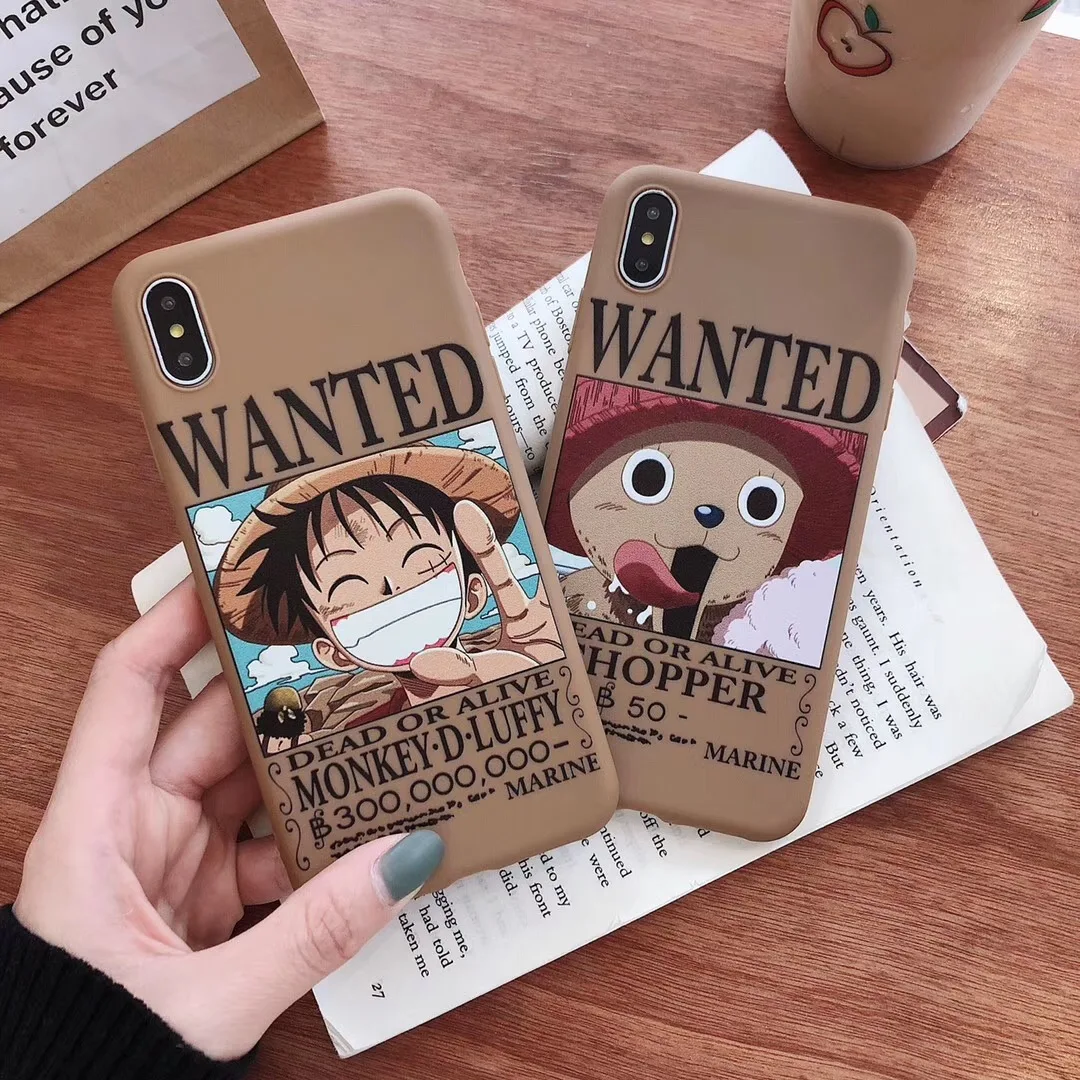 Anime One Piece Luffy Chopper Phone Case For iPhone 12 11 Pro Xs MAX XR X 7 8 plus Cute Cartoon smile text Painted soft Cover
Anime One Piece Luffy Chopper Phone Case For iPhone 12 11 Pro Xs MAX XR X 7 8 plus Cute Cartoon smile text Painted soft Cover