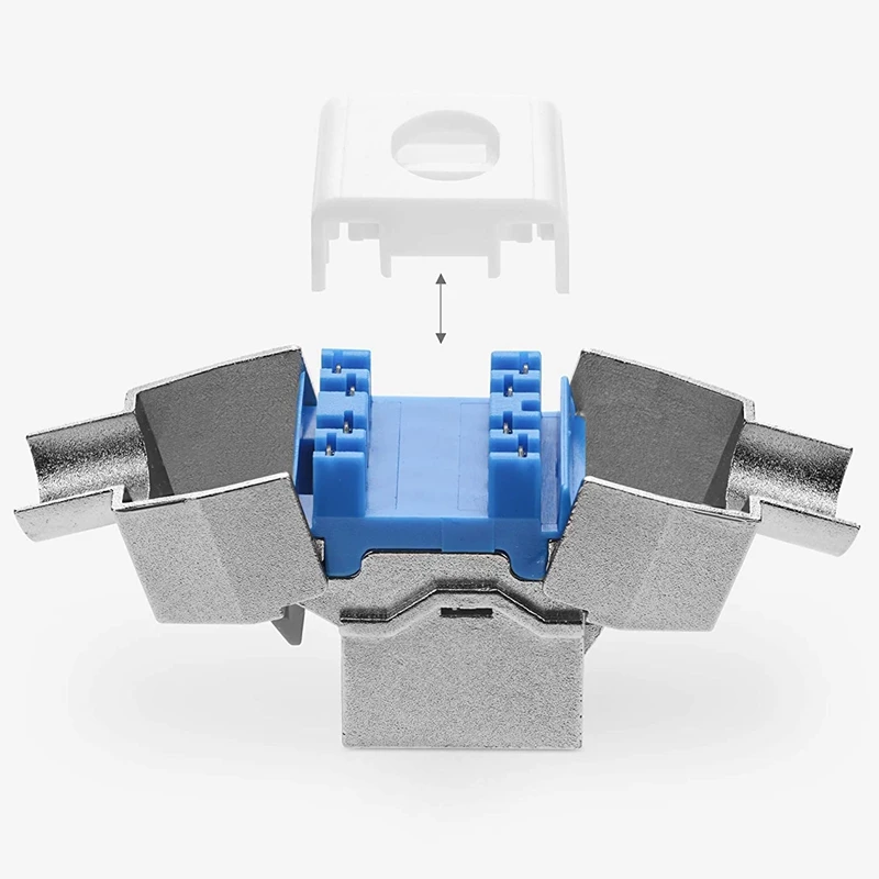 Keystone Module Jacks - 12 Piece CAT-8 Shielded Keystone Jack RJ45 Cat 8 Ethernet Module 40 Gbit with Shielded Housing
Keystone Module Jacks - 12 Piece CAT-8 Shielded Keystone Jack RJ45 Cat 8 Ethernet Module 40 Gbit with Shielded Housing