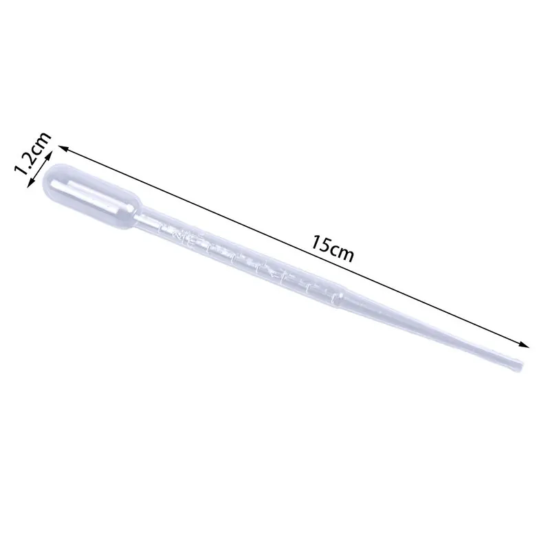 100Pc Plastic Resin Jewelry Tools Disposable Transfer Pipettes For Silicone Mold
100Pc Plastic Resin Jewelry Tools Disposable Transfer Pipettes For Silicone Mold