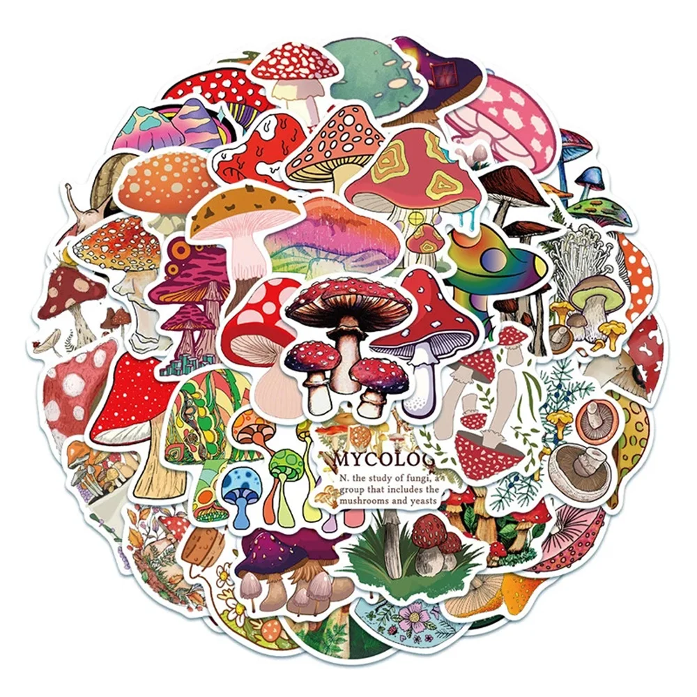 10/30/50 PCS Plant Mushroom Cute Cartoon Sticker Children's Toy Notebook Carrying Suitcase Decoration Sticker Gift
10/30/50 PCS Plant Mushroom Cute Cartoon Sticker Children's Toy Notebook Carrying Suitcase Decoration Sticker Gift