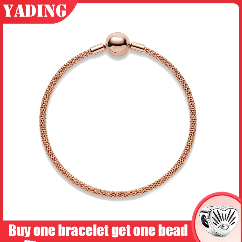 Original authentic 100% 925 sterling silver pando charm chain bracelet for women fashion temperament jewelry snake bracelet
Original authentic 100% 925 sterling silver pando charm chain bracelet for women fashion temperament jewelry snake bracelet