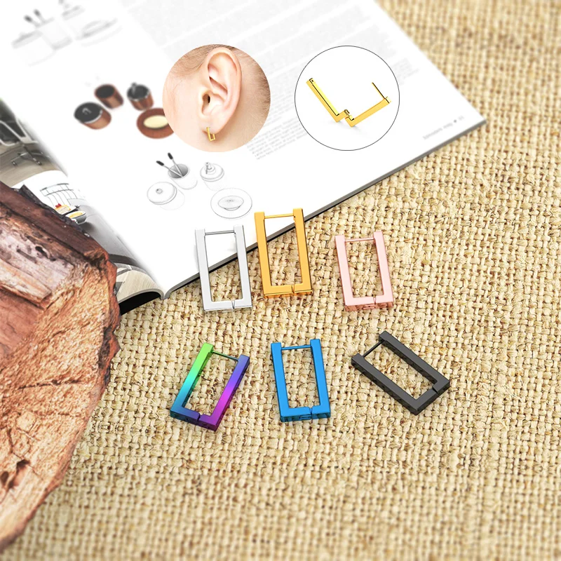 Simple Geometric Earrings Surgical Steel 16G Nose Ring Septum Ear Cartilage Perforated Body Decoration Fashion Ladies Jewelry
Simple Geometric Earrings Surgical Steel 16G Nose Ring Septum Ear Cartilage Perforated Body Decoration Fashion Ladies Jewelry