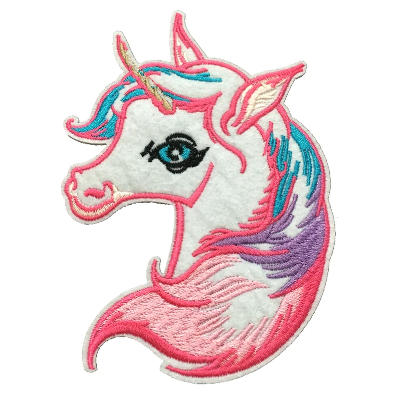 2020 New Pink Unicorn Embroidered Iron on Patches for Clothes DIY Horse Embroidery Appliques 5PCS/set
2020 New Pink Unicorn Embroidered Iron on Patches for Clothes DIY Horse Embroidery Appliques 5PCS/set
