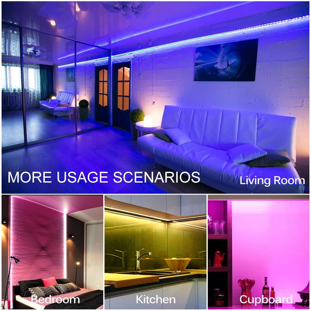 USB LED Strip 5050 RGB Changeable LED TV Background Lighting 50CM 1M 2M 3M 4M 5M DIY Flexible LED Light.
USB LED Strip 5050 RGB Changeable LED TV Background Lighting 50CM 1M 2M 3M 4M 5M DIY Flexible LED Light.