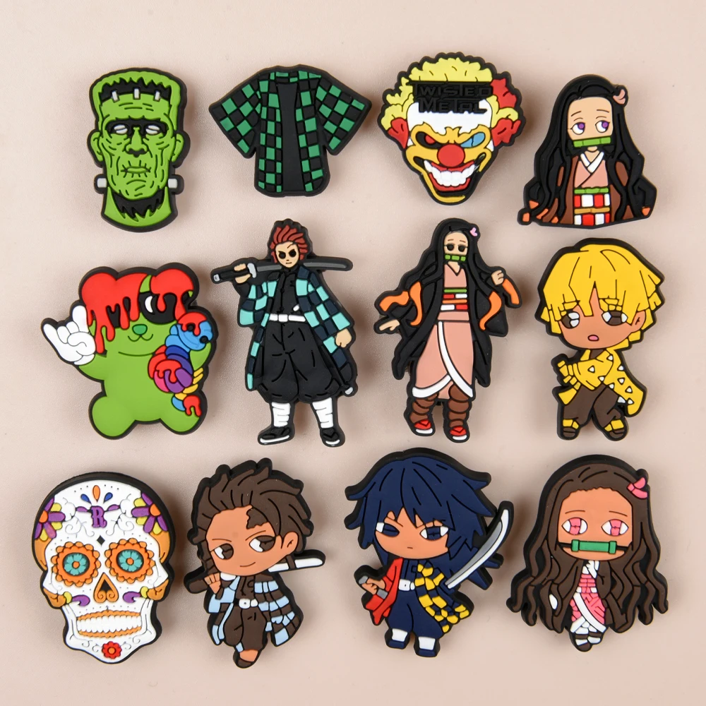 Новые Мультяшные комиксы, стильные подвески для обуви из ПВХ, Милая женская обувь, пряжка, украшения, подходит для Croc JIBZ, подарки для детей на...
Новые Мультяшные комиксы, стильные подвески для обуви из ПВХ, Милая женская обувь, пряжка, украшения, подходит для Croc JIBZ, подарки для детей на...