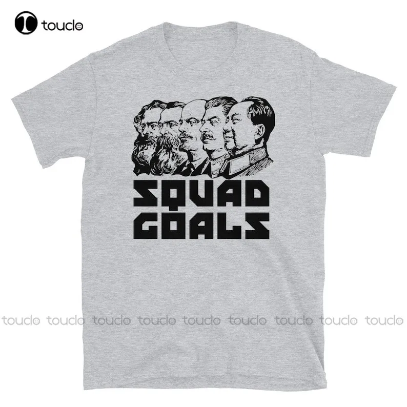 New Squad Goals - Marx Engels Lenin Stalin Mao Communist Meme T-Shirt Cotton Tee Shirt S-5Xl
New Squad Goals - Marx Engels Lenin Stalin Mao Communist Meme T-Shirt Cotton Tee Shirt S-5Xl
