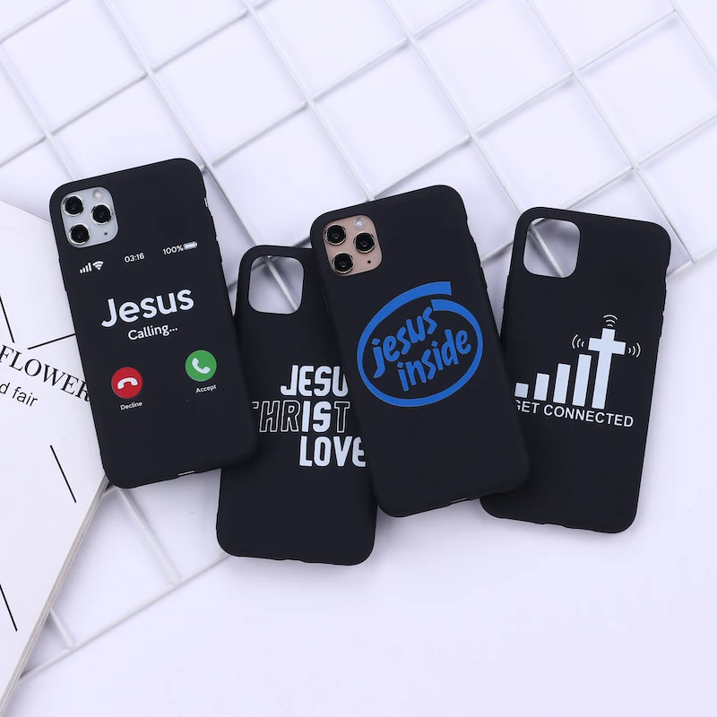 Jesus Christian Faith Cross Admire Phone Cover For iPhone 11 Pro Max X XS XR Max 12 8 7Plus 8Plus 6S SE Soft Silicone Case
Jesus Christian Faith Cross Admire Phone Cover For iPhone 11 Pro Max X XS XR Max 12 8 7Plus 8Plus 6S SE Soft Silicone Case