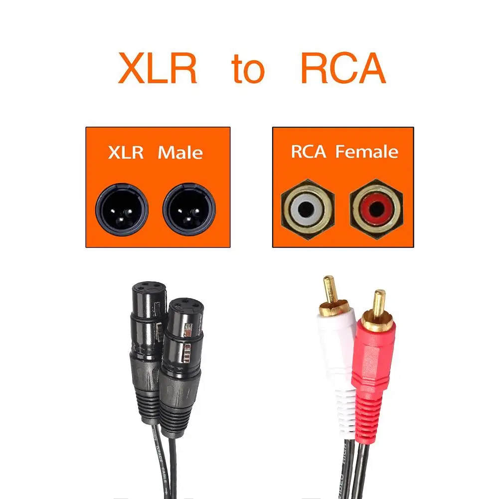 2021 New 2RCA revolution double XLR (XLR) female 1.5m 2020R-15 2-XLR Female to 2-RCA Male Cable CD plough player with speakers
2021 New 2RCA revolution double XLR (XLR) female 1.5m 2020R-15 2-XLR Female to 2-RCA Male Cable CD plough player with speakers