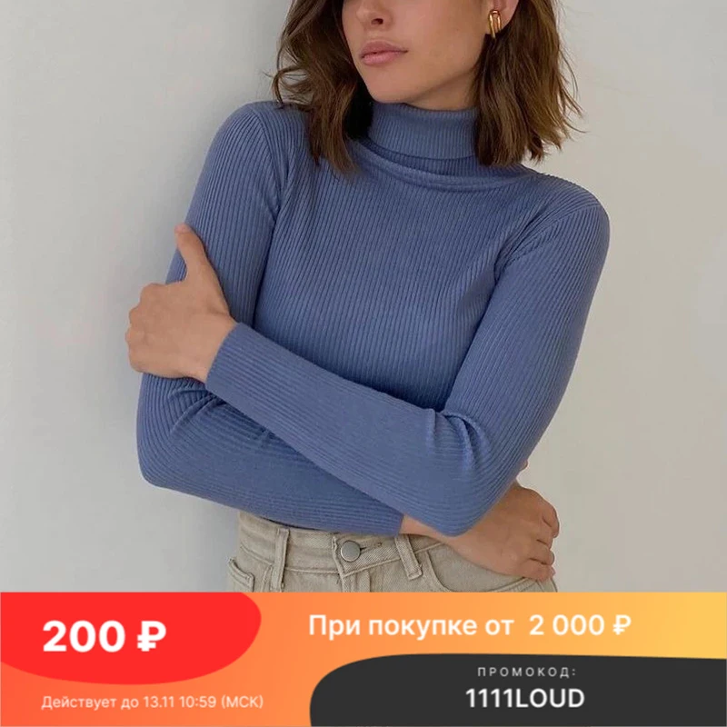 Свитер Yitimoky с высоким воротником, Женский вязаный пуловер в рубчик на осень и зиму 2021, облегающий джемпер с длинным рукавом, мягкий теплый мо...
Свитер Yitimoky с высоким воротником, Женский вязаный пуловер в рубчик на осень и зиму 2021, облегающий джемпер с длинным рукавом, мягкий теплый мо...