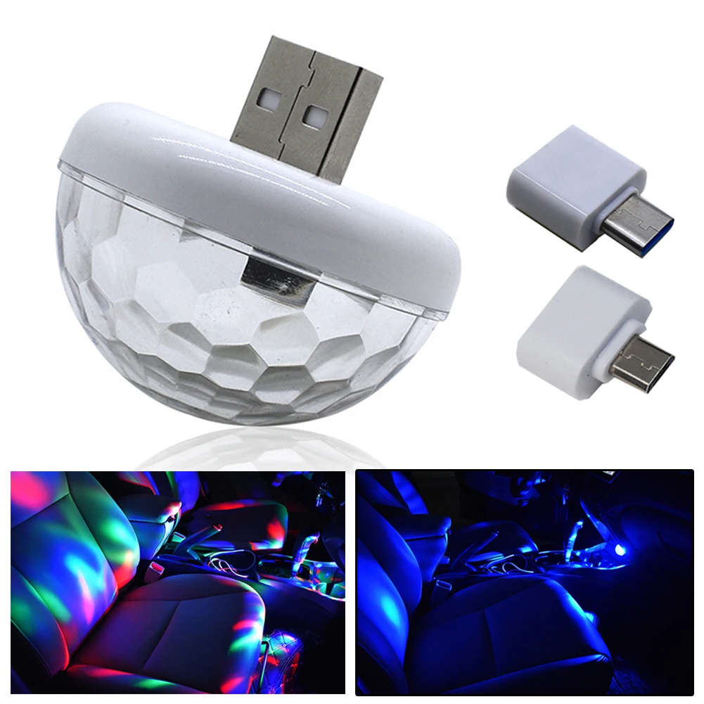 Mini USB Colorful Atmosphere Light Car USB Party Light DJ LED RGB Interior Lamp Club Disco Magicc Stage Effect Portable Lights
Mini USB Colorful Atmosphere Light Car USB Party Light DJ LED RGB Interior Lamp Club Disco Magicc Stage Effect Portable Lights