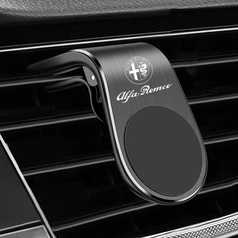 Металлический магнитный автомобильный держатель для телефона Alfa romeo Giulia giulietta 159