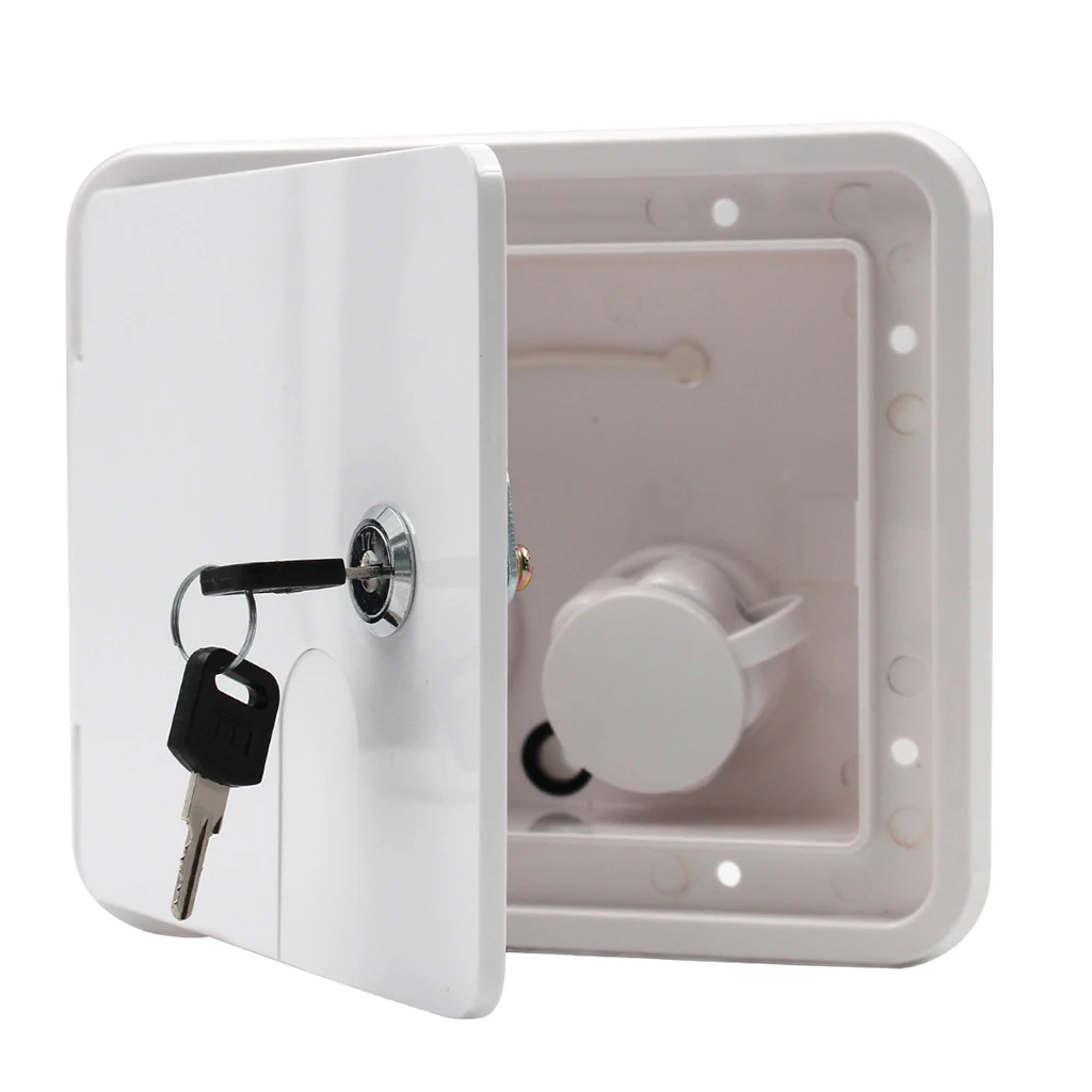 Car Gravity Water Inlet Fresh Water Tank Inlet Fill Hatch For Camper Trailer RV Caravan Motorhome Truck SFWH1-193-164-02
Car Gravity Water Inlet Fresh Water Tank Inlet Fill Hatch For Camper Trailer RV Caravan Motorhome Truck SFWH1-193-164-02