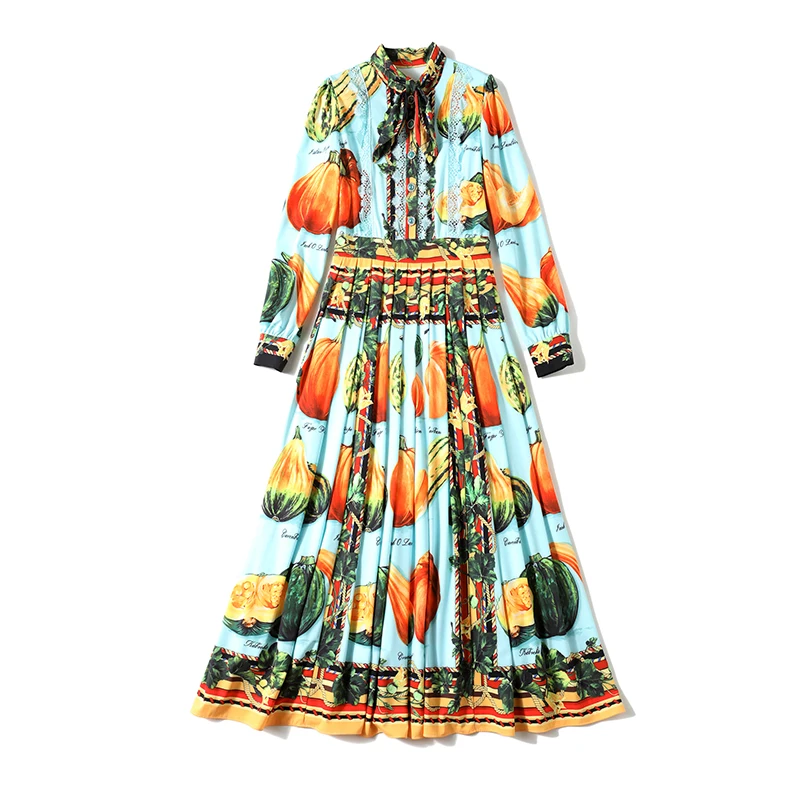 Elegant Lady Spring Dress Runway Fashion Woman Clothes Long Sleeve Bow Collar Print Vintage Vestido Casual Midi Festa Robe Femme
Elegant Lady Spring Dress Runway Fashion Woman Clothes Long Sleeve Bow Collar Print Vintage Vestido Casual Midi Festa Robe Femme