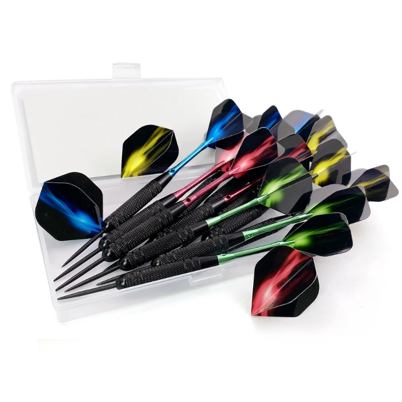 12x Professional Darts Steel Tips Aluminum Shafts PET Flight for Dartboard Game
12x Professional Darts Steel Tips Aluminum Shafts PET Flight for Dartboard Game