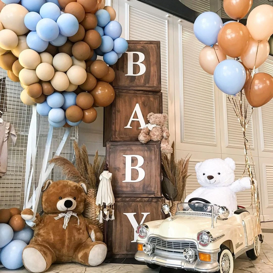 VV Macaron 5/10/12 Inch Latex Balloon Set Matte Nude&Blue Color Balloons Arch Kit Decoration for Kids Birthday Party Baby Shower
VV Macaron 5/10/12 Inch Latex Balloon Set Matte Nude&Blue Color Balloons Arch Kit Decoration for Kids Birthday Party Baby Shower