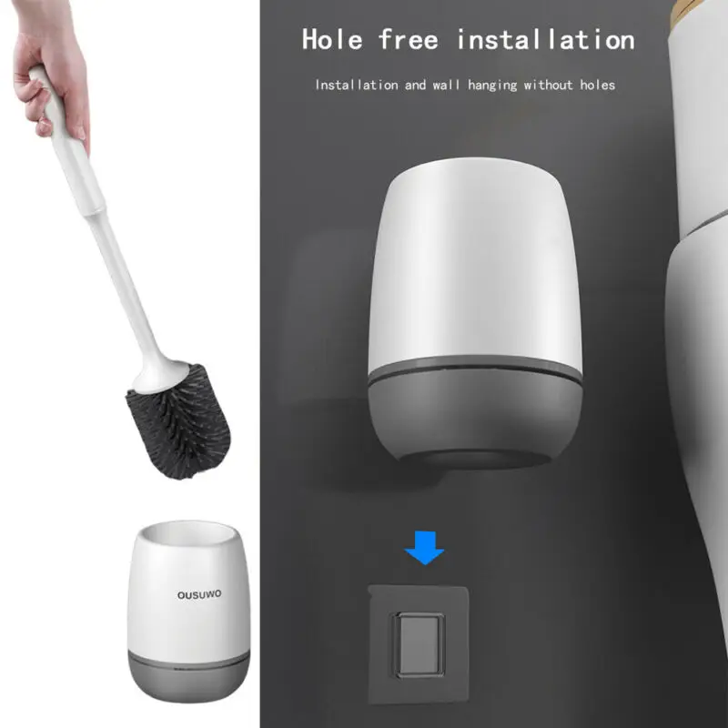 2020 New Toilet Brush Soft Bristle Wall-mounted & Floor Bathroom Toilet Brush Holder Set Clean Tool Durable
2020 New Toilet Brush Soft Bristle Wall-mounted & Floor Bathroom Toilet Brush Holder Set Clean Tool Durable