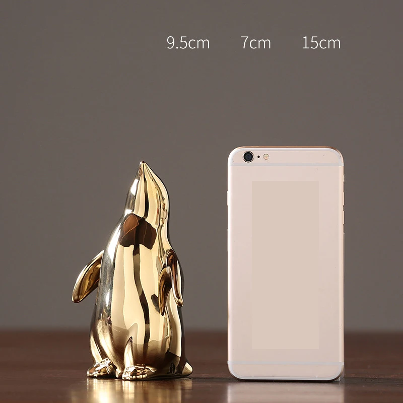 Light Luxury Nordic Style Golden Ceramic Penguin Ornaments Home Model Room Living Room TV Cabinet Wine Cabinet Office Furnishing
Light Luxury Nordic Style Golden Ceramic Penguin Ornaments Home Model Room Living Room TV Cabinet Wine Cabinet Office Furnishing