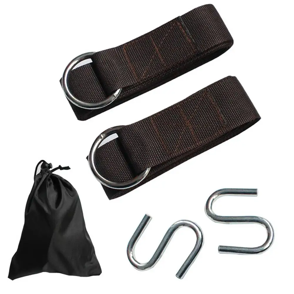 One Pair Tree Swing Hanging Kit Hammock Straps Camping 220 KG Load Capacity Rope Carabiner OutDoor Hiking Hammock Hanging Belt
One Pair Tree Swing Hanging Kit Hammock Straps Camping 220 KG Load Capacity Rope Carabiner OutDoor Hiking Hammock Hanging Belt