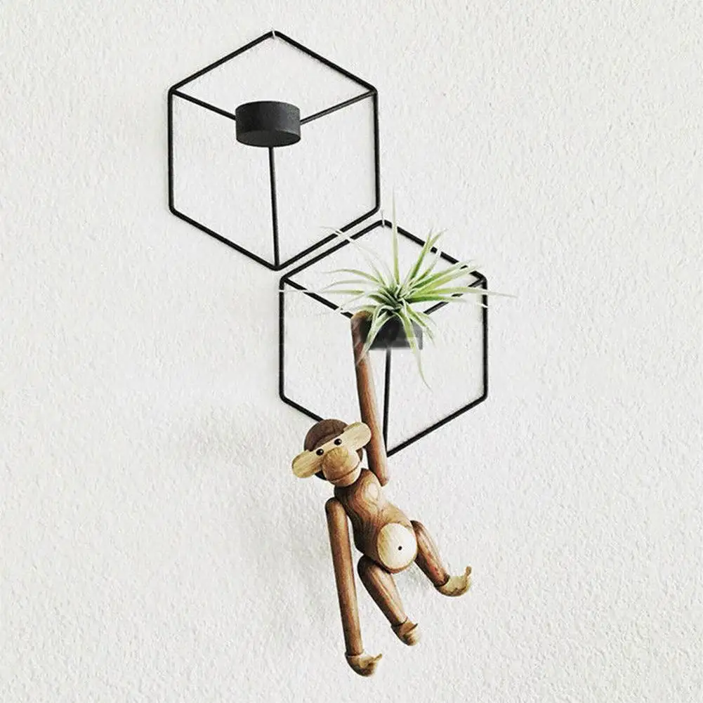 3D Fashion Modern Style Candle Holder Wall Hanging Iron Tealight Candle Holder Wall Decor Home Dining Room Cafe Decoration 
3D Fashion Modern Style Candle Holder Wall Hanging Iron Tealight Candle Holder Wall Decor Home Dining Room Cafe Decoration