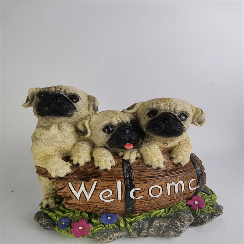 Cartoon simulation animal solar light welcome card rustic home decor resin sculpture crafts ornaments creative garden decoration
Cartoon simulation animal solar light welcome card rustic home decor resin sculpture crafts ornaments creative garden decoration