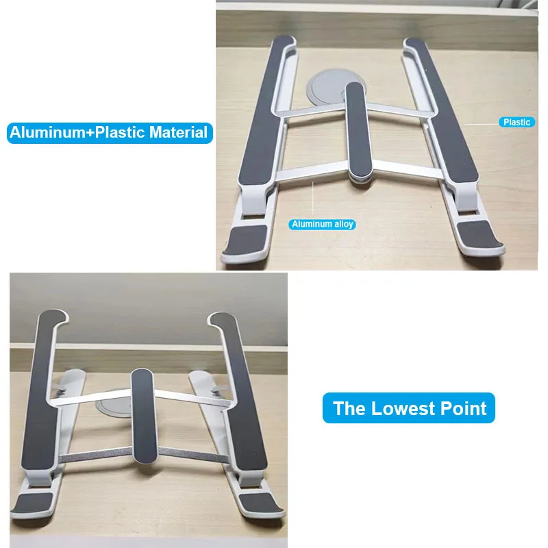 Adjustable Laptop Stand Foldable Support Base Notebook Holder For Macbook Pro Air Ipad Tablet Lapdesk Computer Cooling Bracket
Adjustable Laptop Stand Foldable Support Base Notebook Holder For Macbook Pro Air Ipad Tablet Lapdesk Computer Cooling Bracket