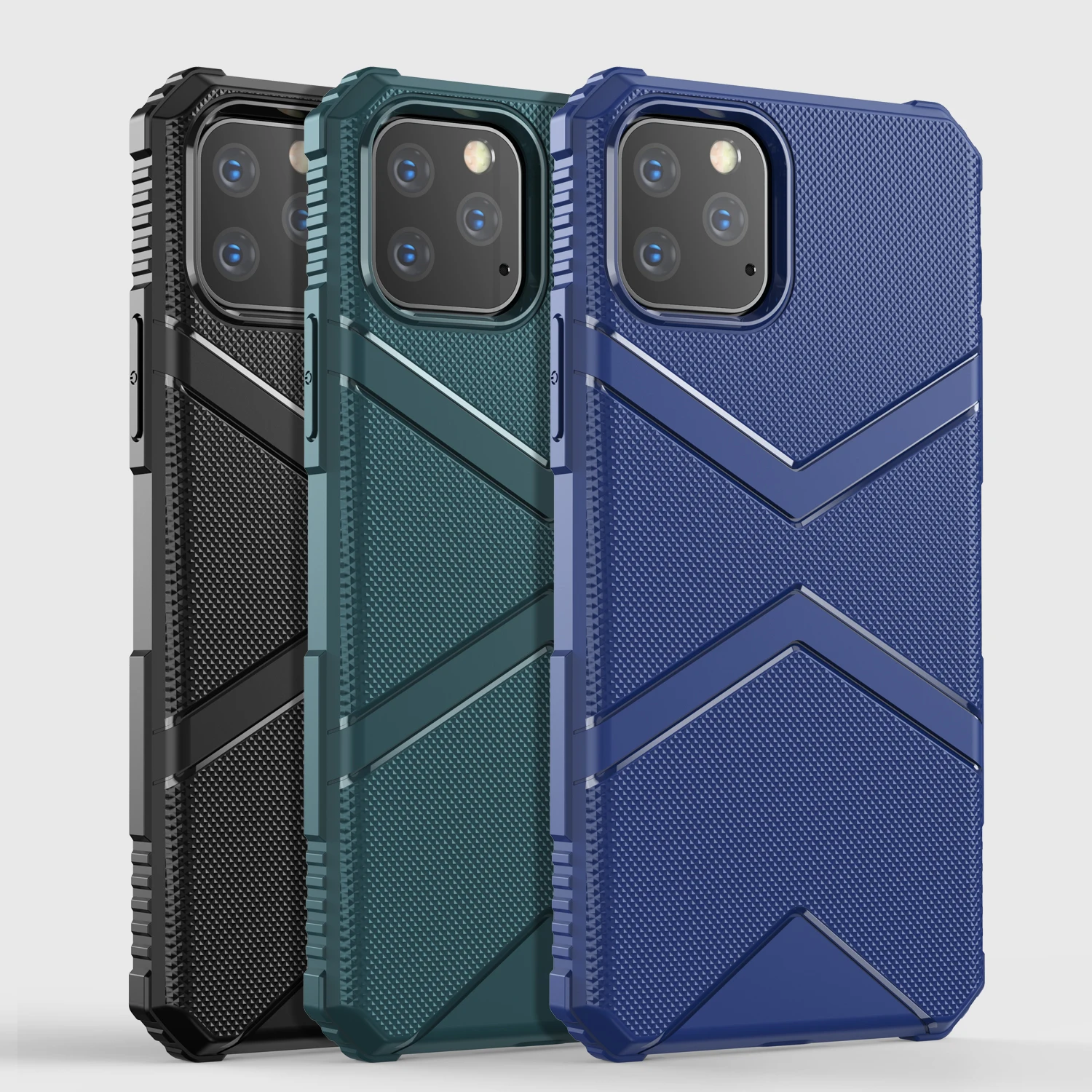 Силиконовый противоударный чехол для iPhone 11 Pro XS MAX XR X 10 Max|Бамперы| |