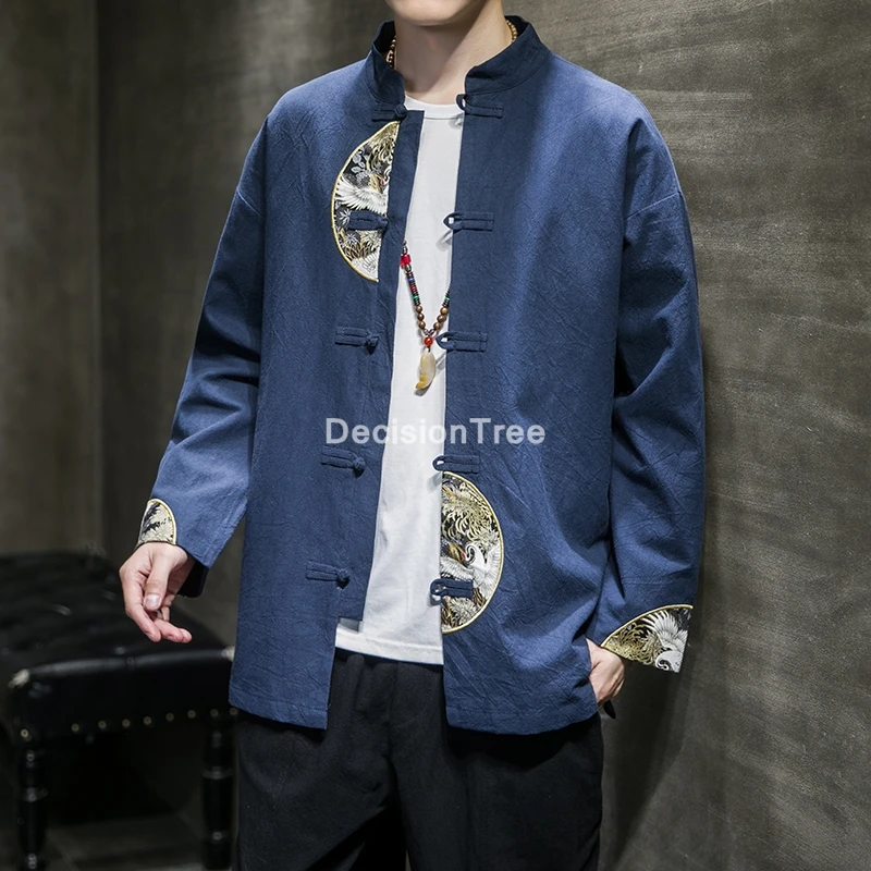 2022 chinese style mandarin collar tai uniform hanfu kung fu traditional chinese clothing for men retro top casual shirts
2022 chinese style mandarin collar tai uniform hanfu kung fu traditional chinese clothing for men retro top casual shirts