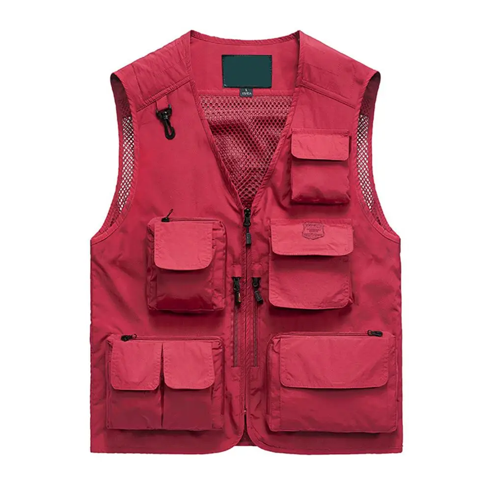 Men's High-end Outdoor Quick-Drying Breathable Multi-Pocket fishing Photography Camping Hunting Tourism Vest Jacket Overalls 
Men's High-end Outdoor Quick-Drying Breathable Multi-Pocket fishing Photography Camping Hunting Tourism Vest Jacket Overalls