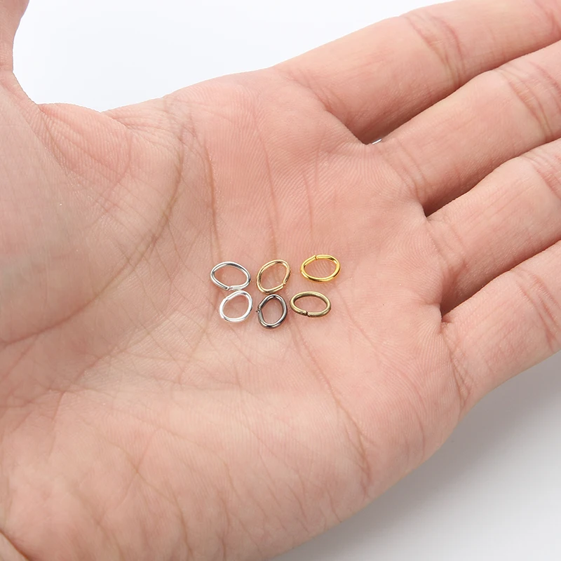 300pcs 4-7mm 7 Colors Oval Single Loop Jump Rings For Jewelry Making DIY Open Ring Metal Split Rings Connectors Jewelry Finding
300pcs 4-7mm 7 Colors Oval Single Loop Jump Rings For Jewelry Making DIY Open Ring Metal Split Rings Connectors Jewelry Finding