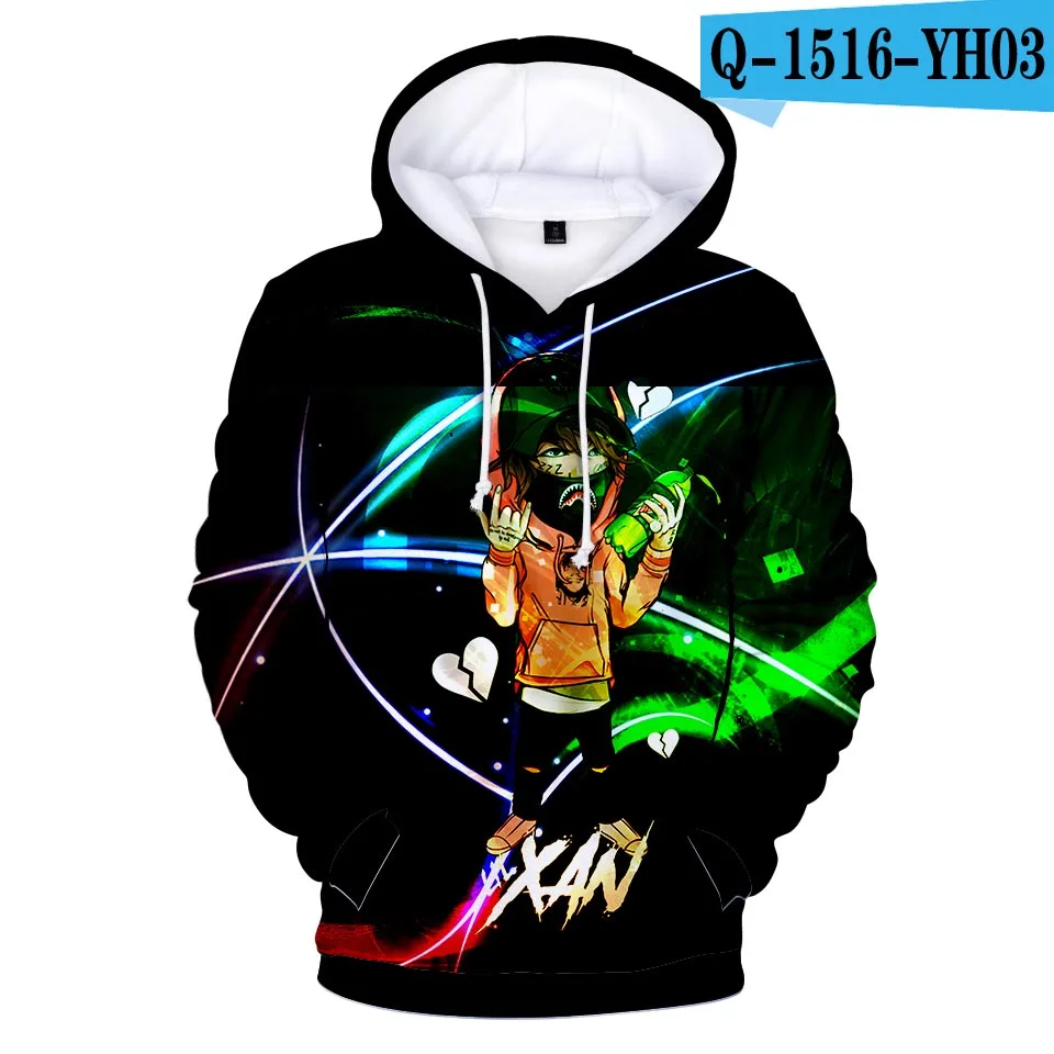 Popular Luxury Leisure Kawaii Lil Xan Xanarchy 3D Hoodies Sweatshirts Men/Women Long Sleeve Hoodie Casual Sweatshirts Pullovers
Popular Luxury Leisure Kawaii Lil Xan Xanarchy 3D Hoodies Sweatshirts Men/Women Long Sleeve Hoodie Casual Sweatshirts Pullovers
