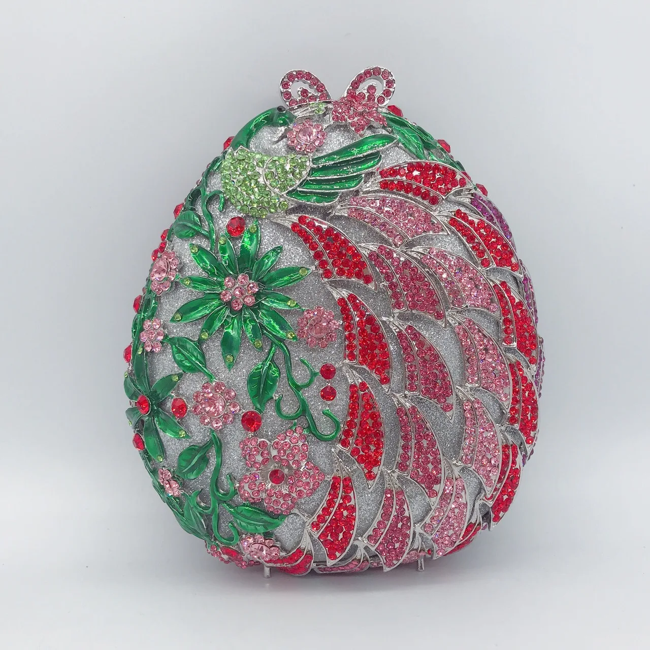XIYUAN Pink Blue Gold Red Phoenix Flower Crystal Clutch Evening Purse Bag Women Formal Dinner Handbag Bird Wedding Bridal Wallet
XIYUAN Pink Blue Gold Red Phoenix Flower Crystal Clutch Evening Purse Bag Women Formal Dinner Handbag Bird Wedding Bridal Wallet